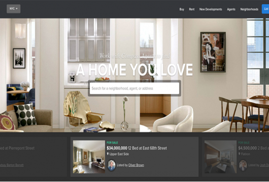 Compass’ın Gayrimenkul Listelerinin Değeri 1 Milyar Doları Aştı